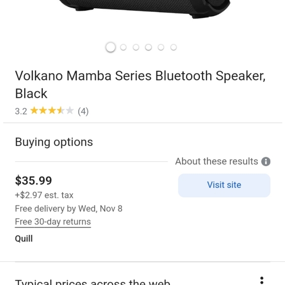 Volkano Mamba Bluetooth speaker - Picture 3 of 3